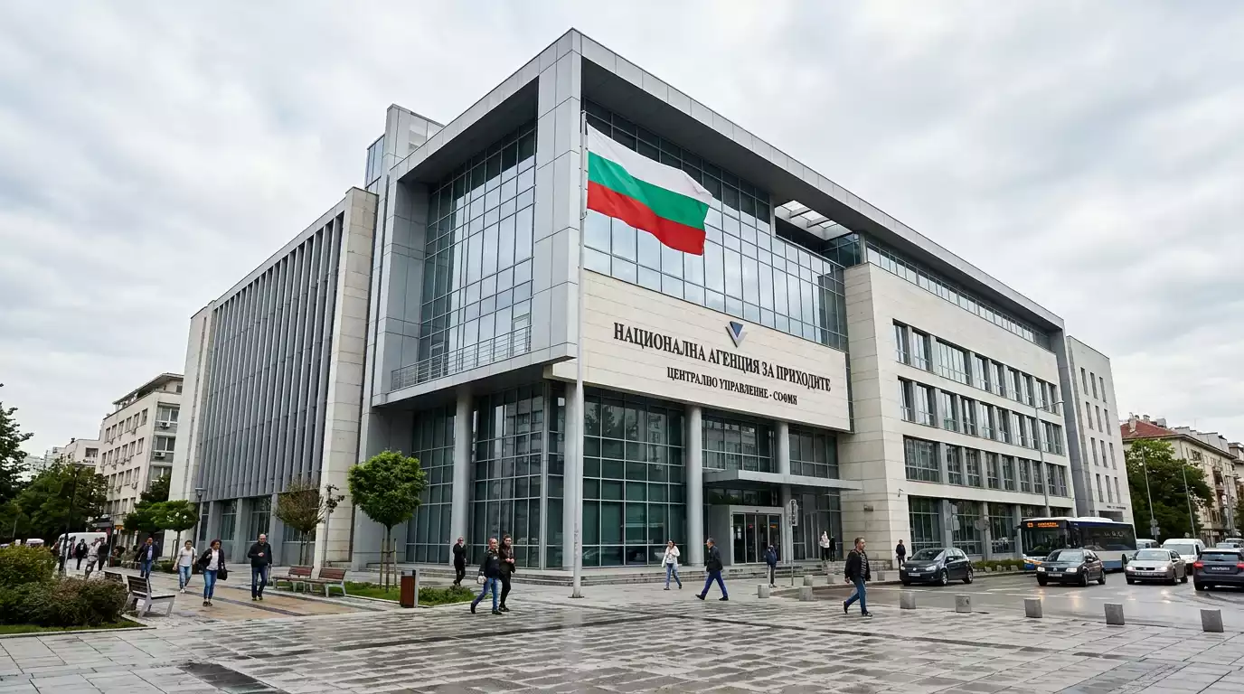 Сграда на Националната агенция за приходите в София — регулатор на хазарта в България